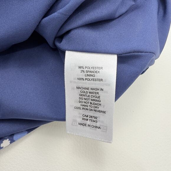 Sigrid Olsen Colorful Floral Tank Top Size S Beaded Tie Straps Boho Boho Hippie - Picture 7 of 7